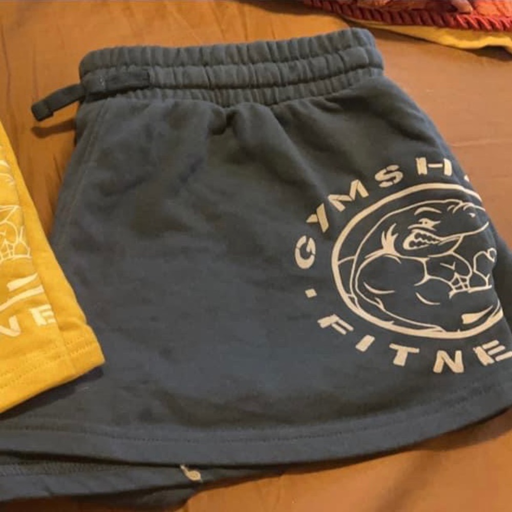 Navy blue Gymshark Legacy Shorts